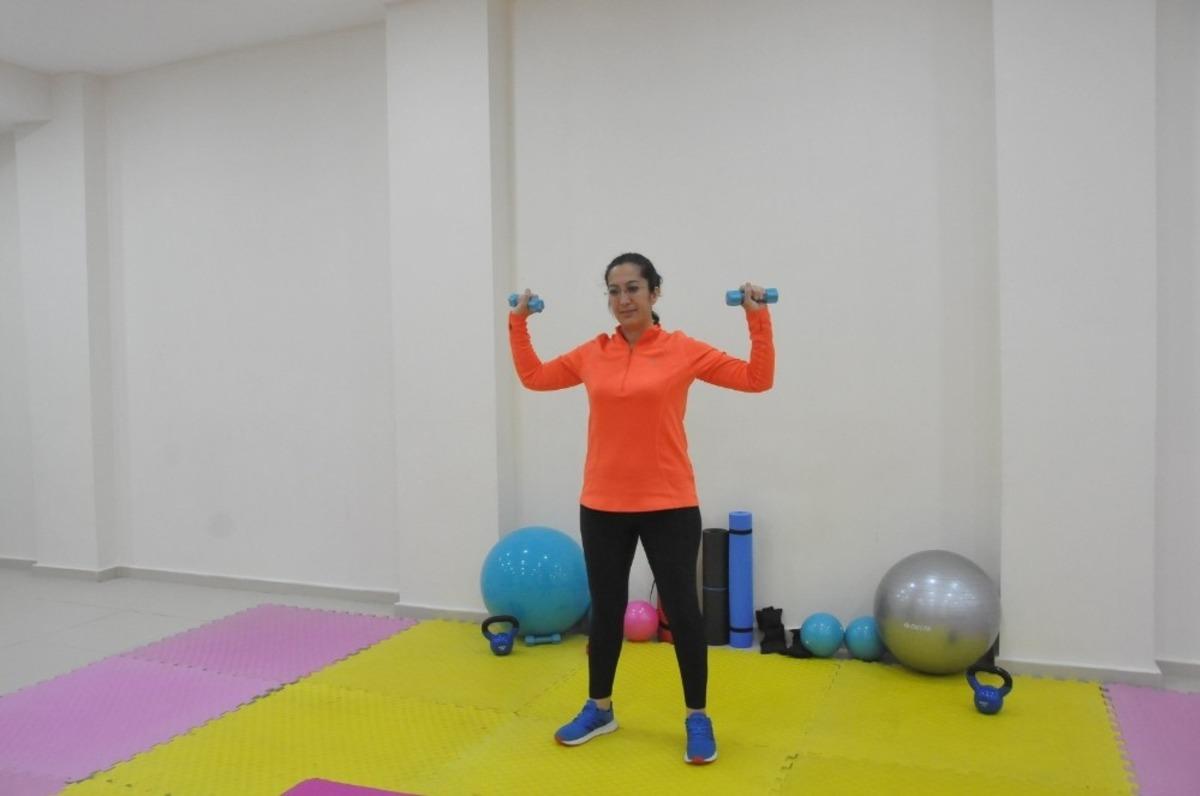 &Ccedil;an Belediyesi evde egzersiz programı yaptı