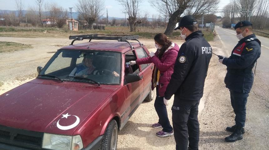 Daday&rsquo;da giriş &ccedil;ıkışlarda denetimler başladı