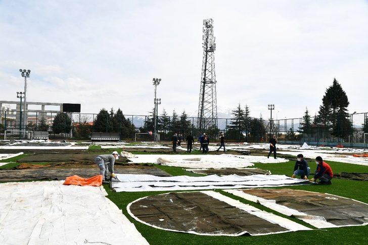 Isparta Belediyesi’nden çadır kurulumu tatbikatı G4
