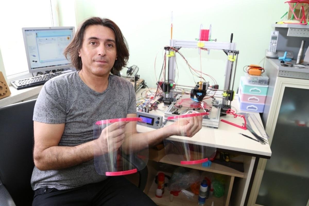 Koruyucu y&uuml;z siperliği &uuml;retiliyor