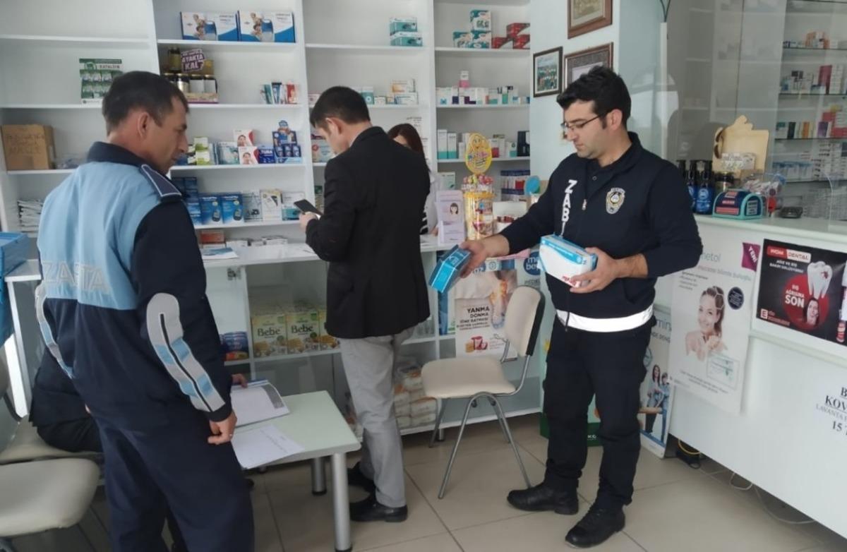 Tavşanlı&rsquo;da eczaneler ve marketler denetleniyor