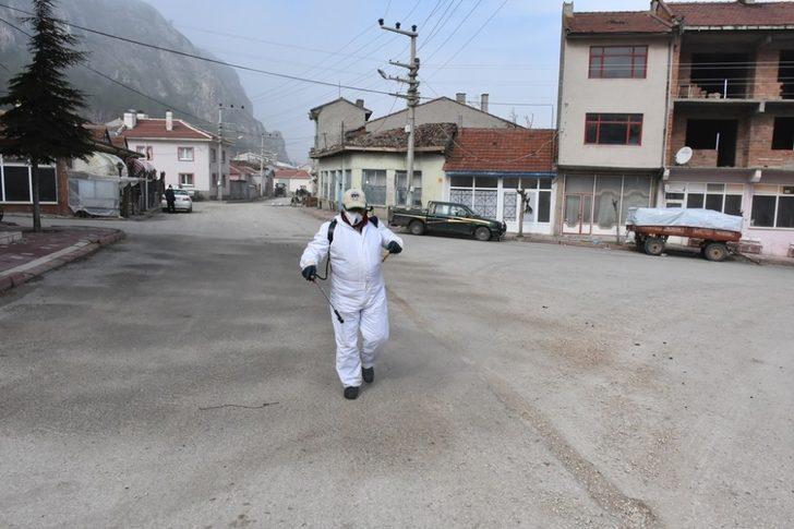 İnönü’de dezenfekte çalışmaları aralıksız devam ediyor G2