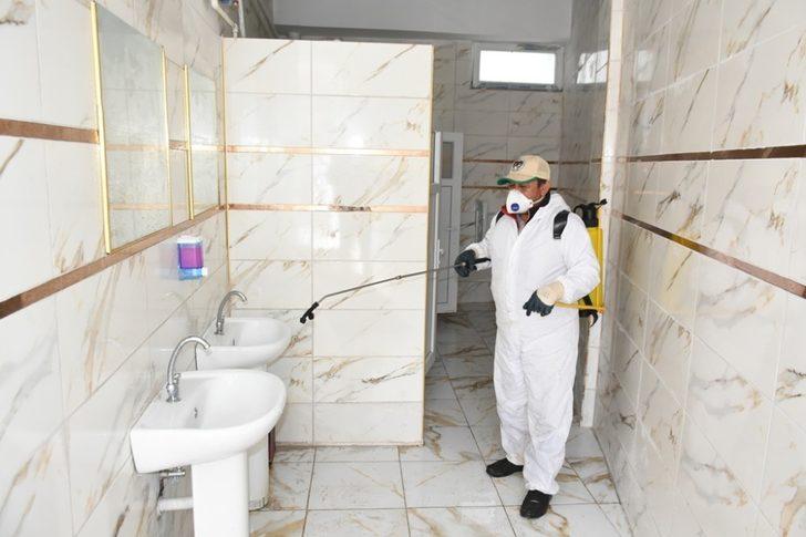 İnönü’de dezenfekte çalışmaları aralıksız devam ediyor G3