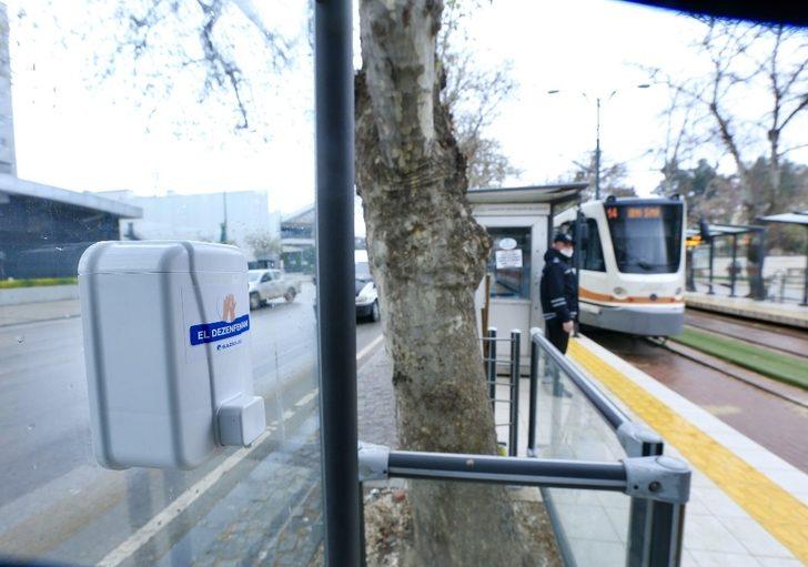 Gaziantep’te otobüs ve tramvaylara sosyal mesafe şeridi G3