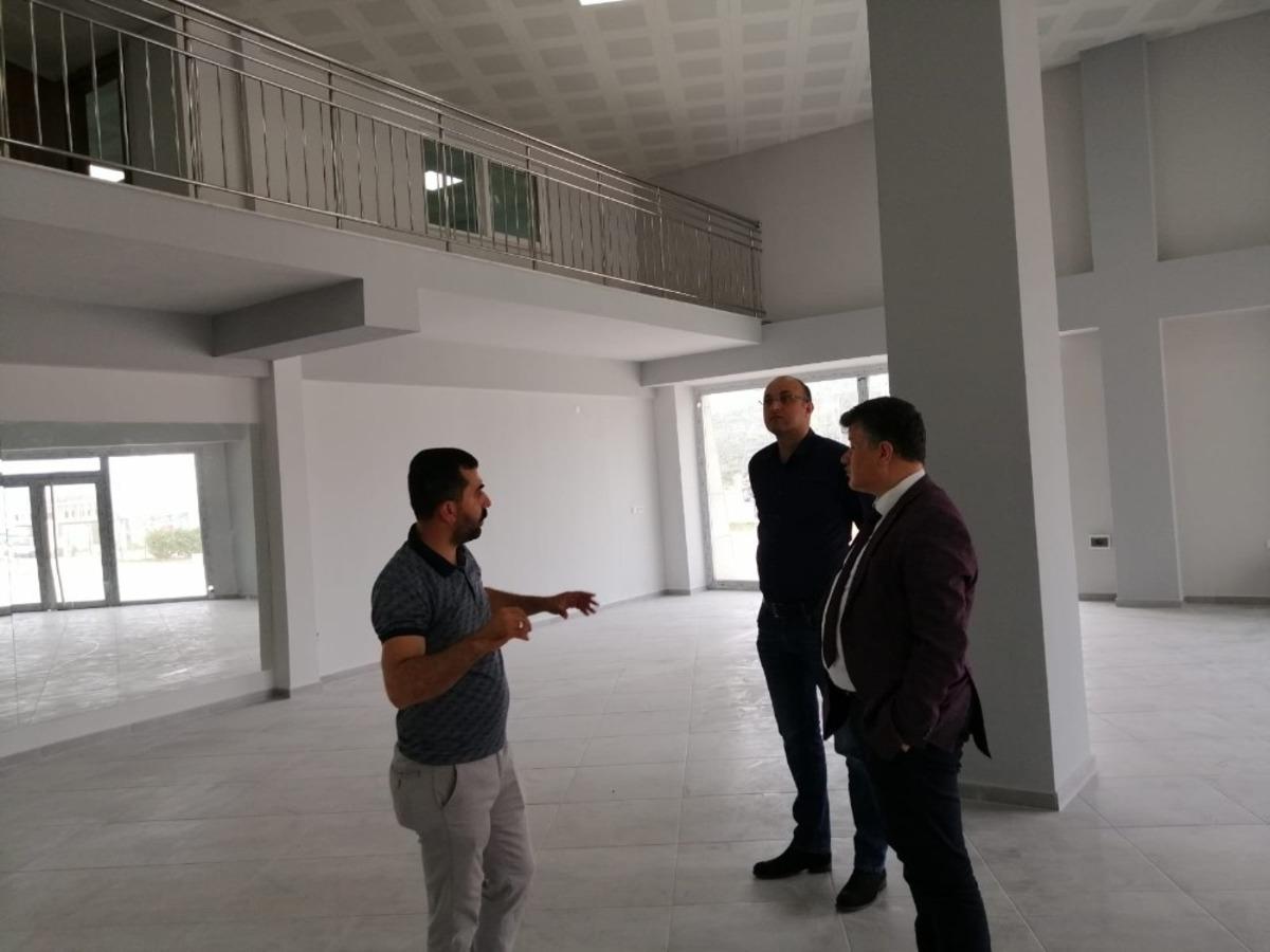 Spor İl M&uuml;d&uuml;r&uuml; Fillik&ccedil;ioğlu, AD&Uuml; Park Gen&ccedil; Ofis&rsquo;te incelemelerde bulundu