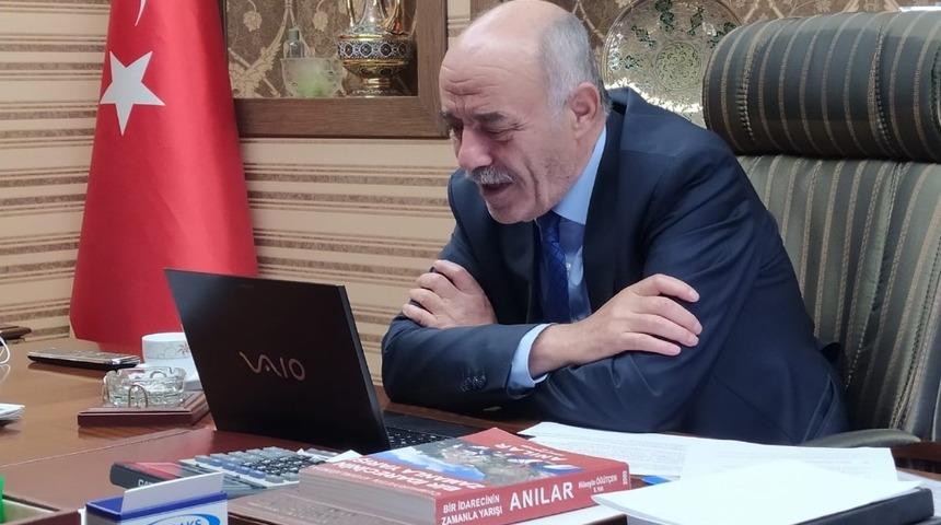 Başkan Yücelik TOBB GİK toplantısına telekonferasla katıldı