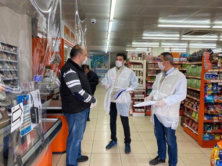 Tarihi kentte marketlerin denetimi sürüyor G1