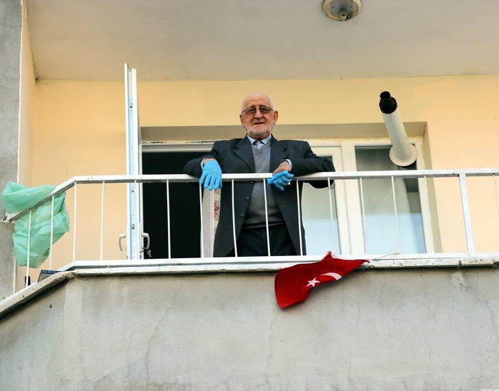 Ali amcadan Vefa Sosyal Destek Grubu ekibine şiirli ve dualı teşekkür G1