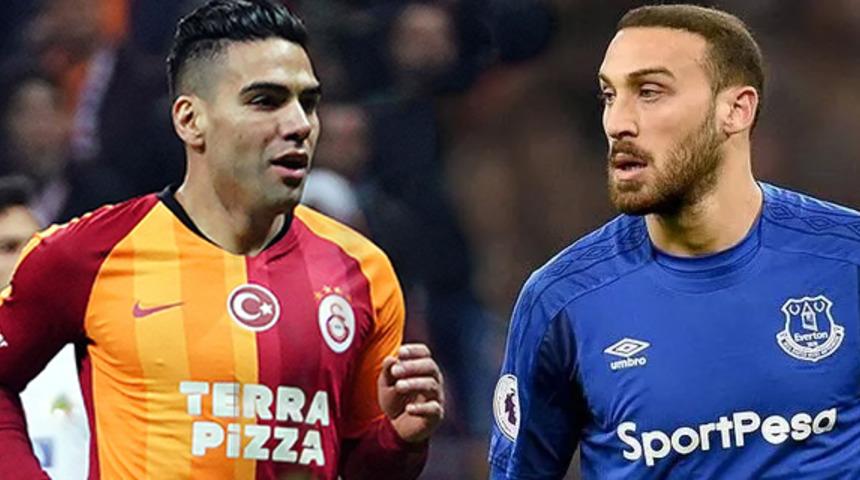 Galatasaray'ın yıldızı Falcao'dan Cenk Tosun'a s&uuml;rpriz!