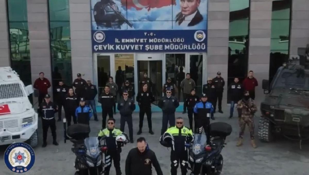 Van polisinden duyarlılık klibi