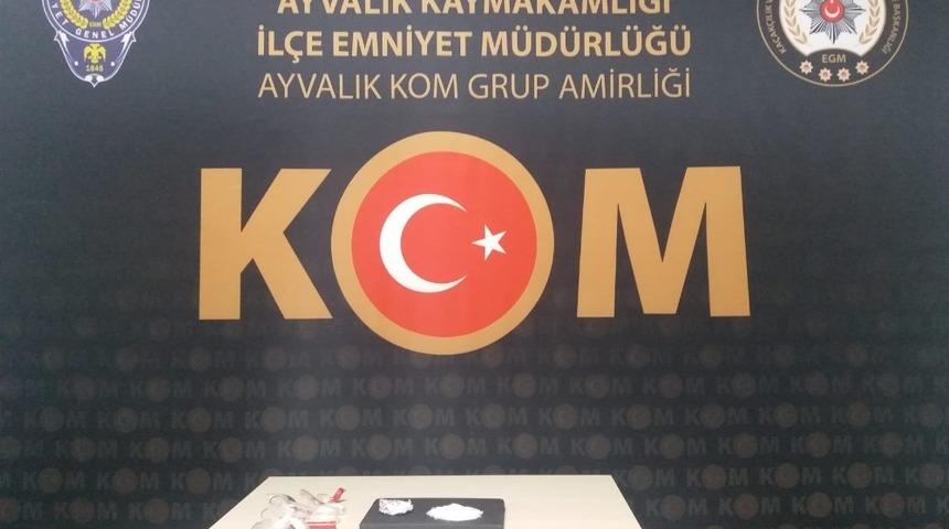 Balıkesir polisinden uyuşturucu operasyonu