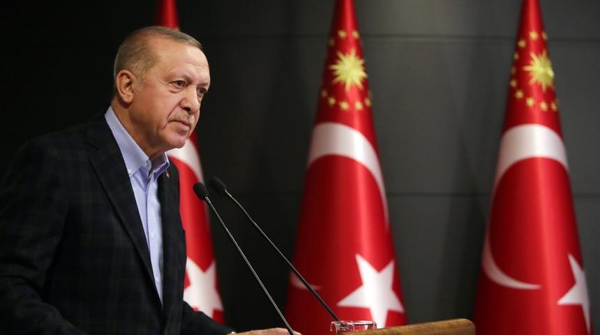 Erdoğan koronavir&uuml;sle m&uuml;cadelede yeni &ouml;nlemler a&ccedil;ıkladı, 'Bu tedbirler 30 b&uuml;y&uuml;kşehrimizde titizlikle uygulanacak' dedi