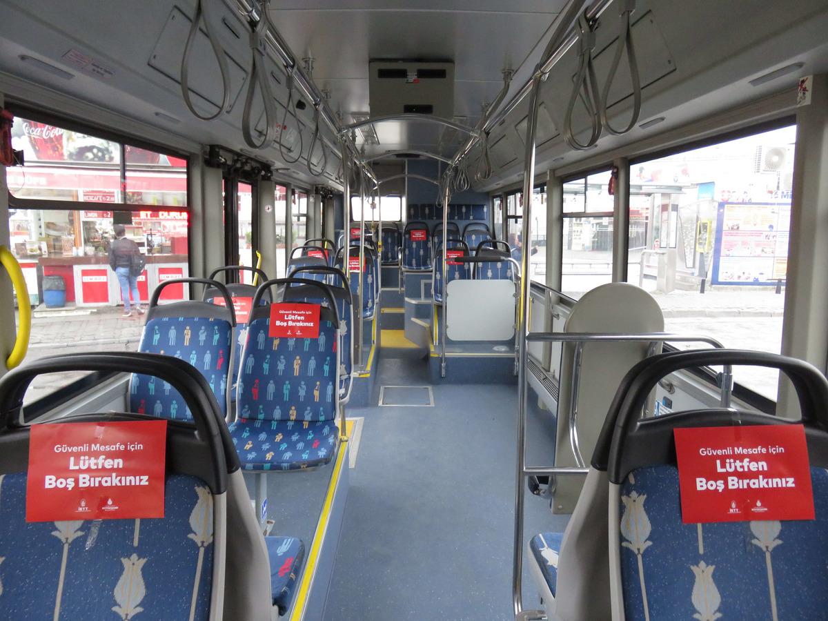 İstanbul'da toplu taşımada 'koronavir&uuml;s' d&uuml;zeni