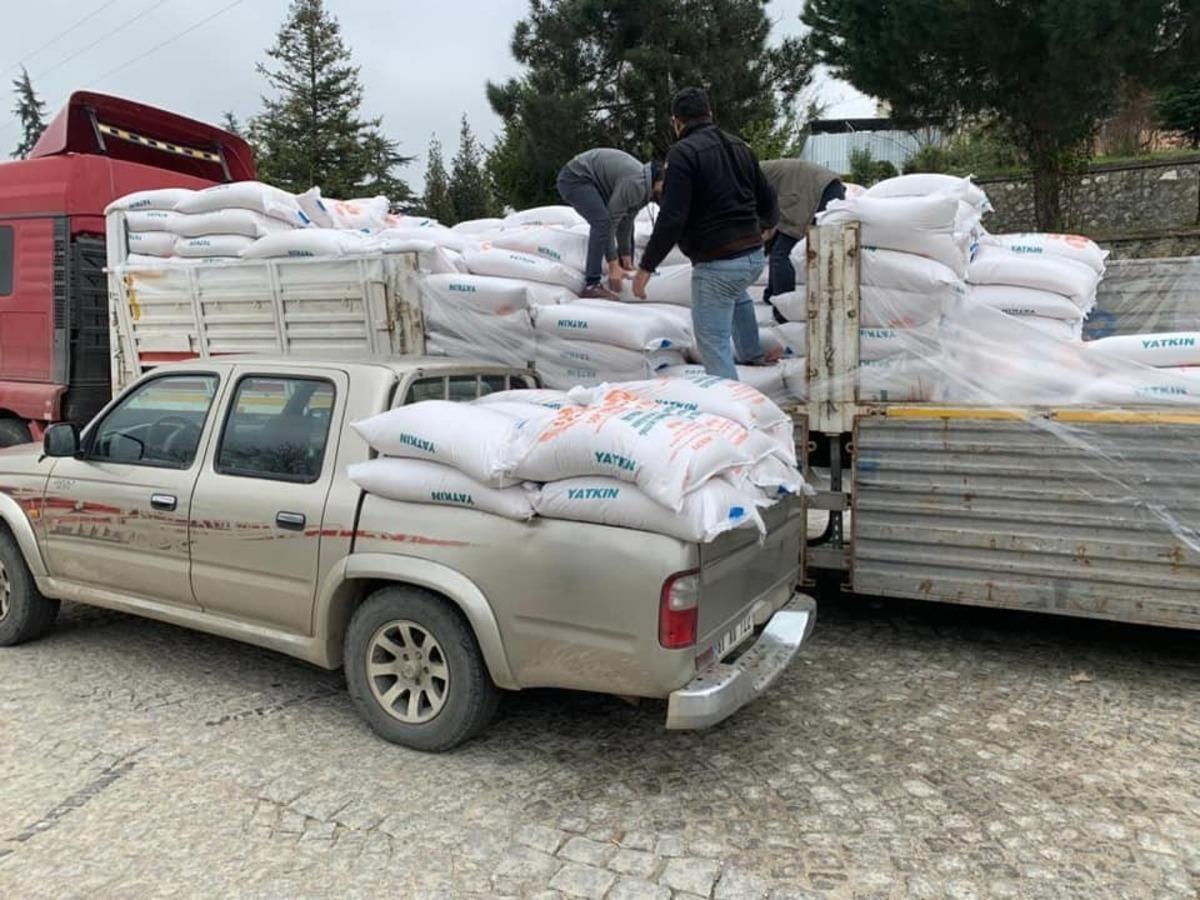 32 ton &ccedil;eltik tohumu dağıtıldı