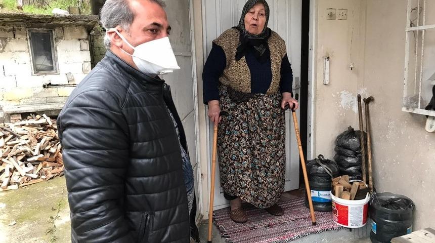 65 yaş &uuml;st&uuml; tek başına yaşayan kişiler tespit ediliyor