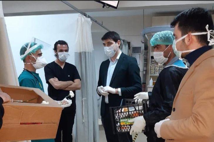 AK Gençlerden sağlık çalışanlarına motivasyon G1