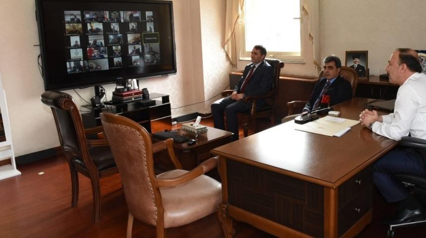 Koordinasyon kurulu telekonferansla toplandı