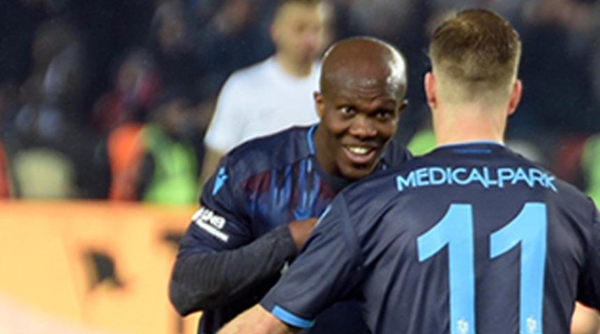 Trabzonspor'da Sörloth ve Nwakaeme Avrupa'da yıldızları zorluyor