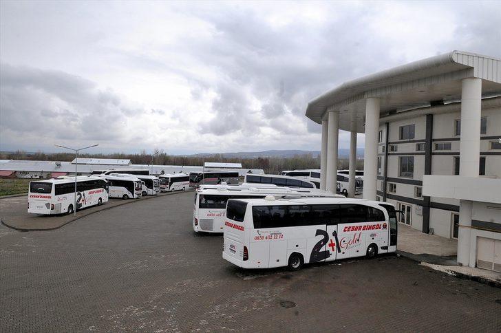 Diyarbakır, Mardin ve Bingöl'de otogarlar boşaldı G1