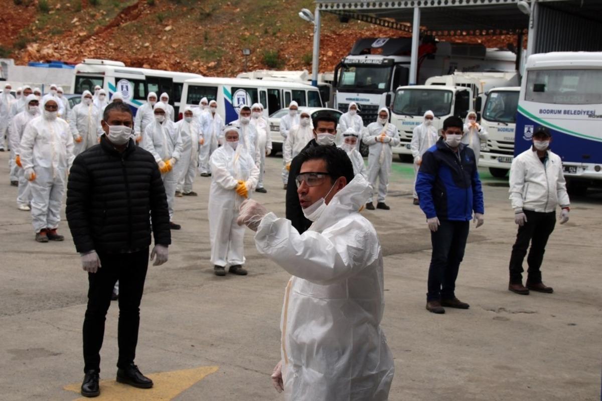 Başkan Aras: &ldquo;personelim sahadayken ben eve kapanamam"