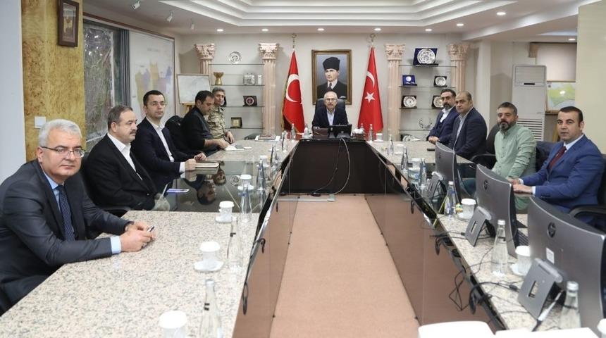 Mardin&rsquo;de Pandemi Kurulu Koordinasyon toplantısı d&uuml;zenlendi