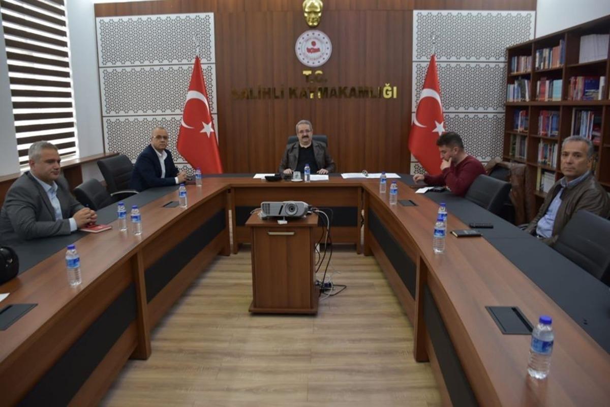 Salihli&rsquo;de korona vir&uuml;s tedbirleri ele alındı