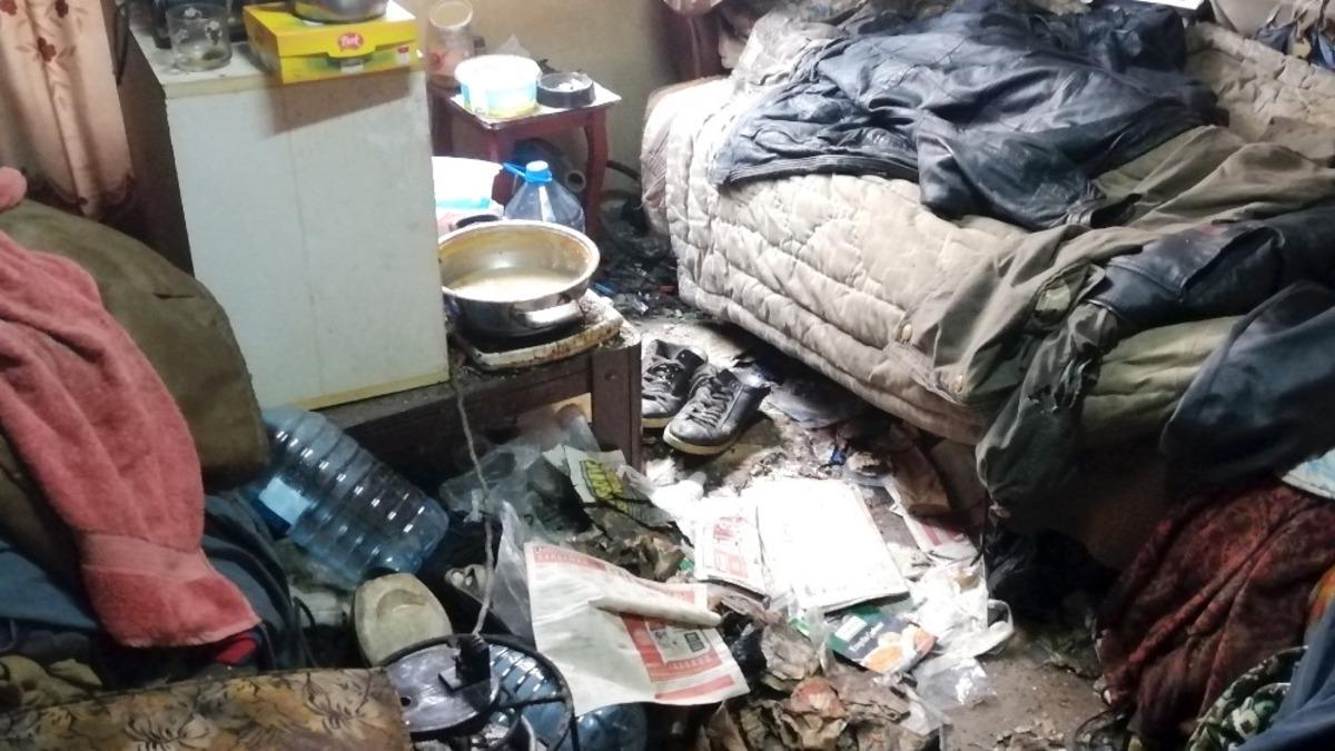 &Ccedil;&ouml;p ev temizlendi