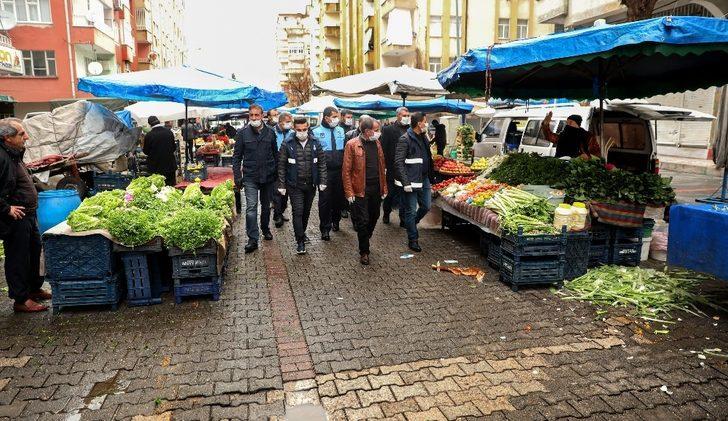 Büyükşehir Belediyesi semt pazarlarını denetledi G1
