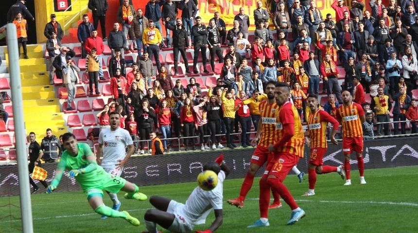 Kayserispor en fazla gol&uuml; ikinci yarıda yedi