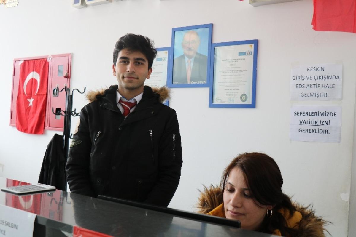 Şehirler arası otob&uuml;s terminalinde sınırlandırma kuralları uygulanıyor