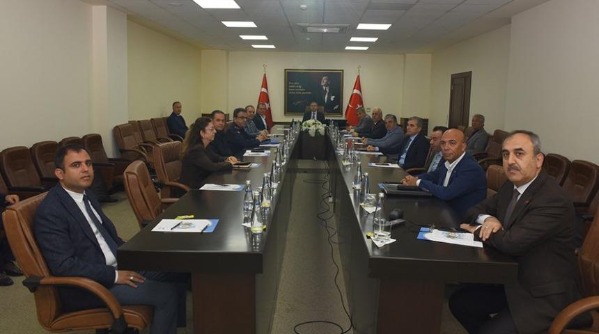 İl İdare Kurulu ve Pandemi Koordinasyon Kurulu Toplantısı Vali Su başkanlığında yapıldı