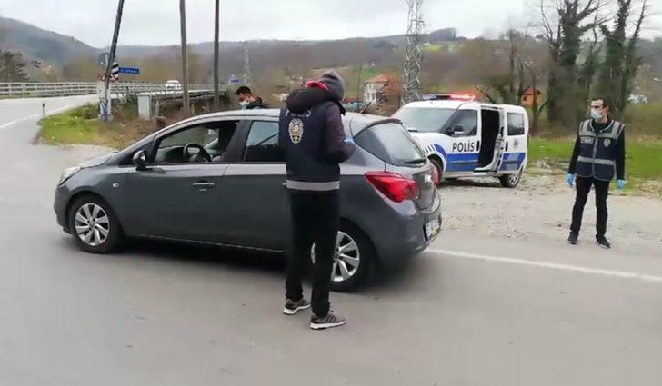 Sinop’ta ateş ölçerli trafik kontrolü G2