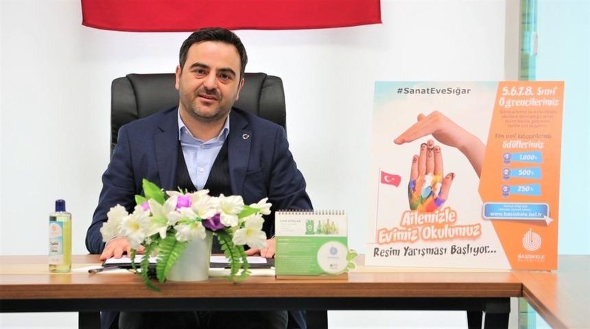 Başiskele Belediyesi&rsquo;nden &ldquo;Evde Kal&rdquo; resim yarışması