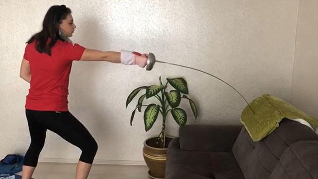 Selin Eyüpoğlu: Olimpiyat için çalışmalarıma evde devam ediyorum