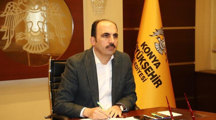 Başkan Altay il&ccedil;e belediye başkanlarıyla telekonferansla g&ouml;r&uuml;şt&uuml;