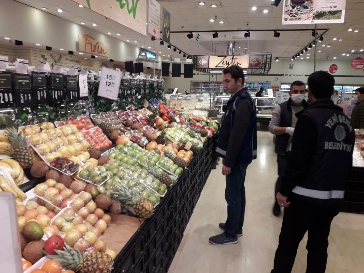 Yenişehir&rsquo;de korona vir&uuml;s denetimi
