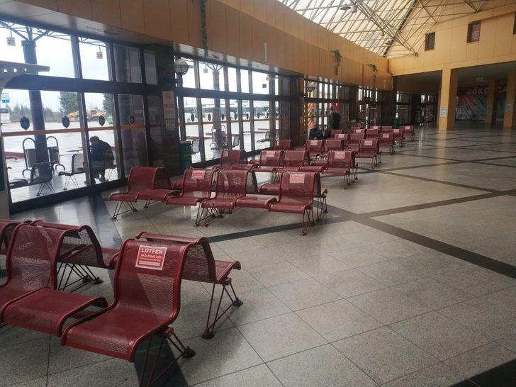 Eskişehir otogarında ’korona’ sessizliği G3