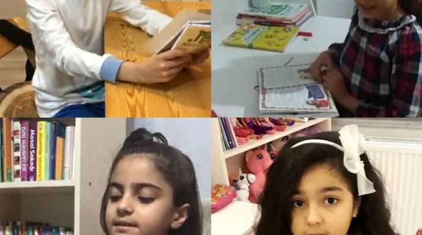 &Ouml;ğrenciler &lsquo;kitap okumada&rsquo; meydan okudu