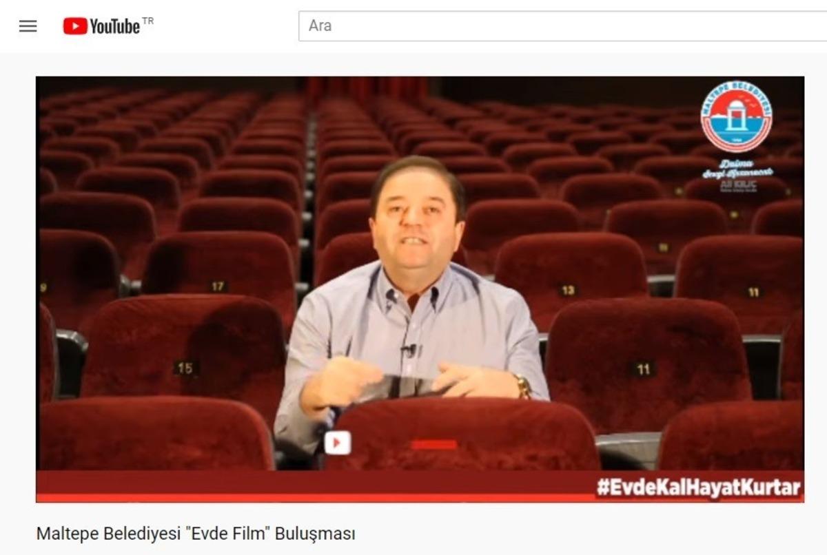 Maltepe&rsquo;de &ccedil;ocuklar i&ccedil;in online film g&ouml;sterimi