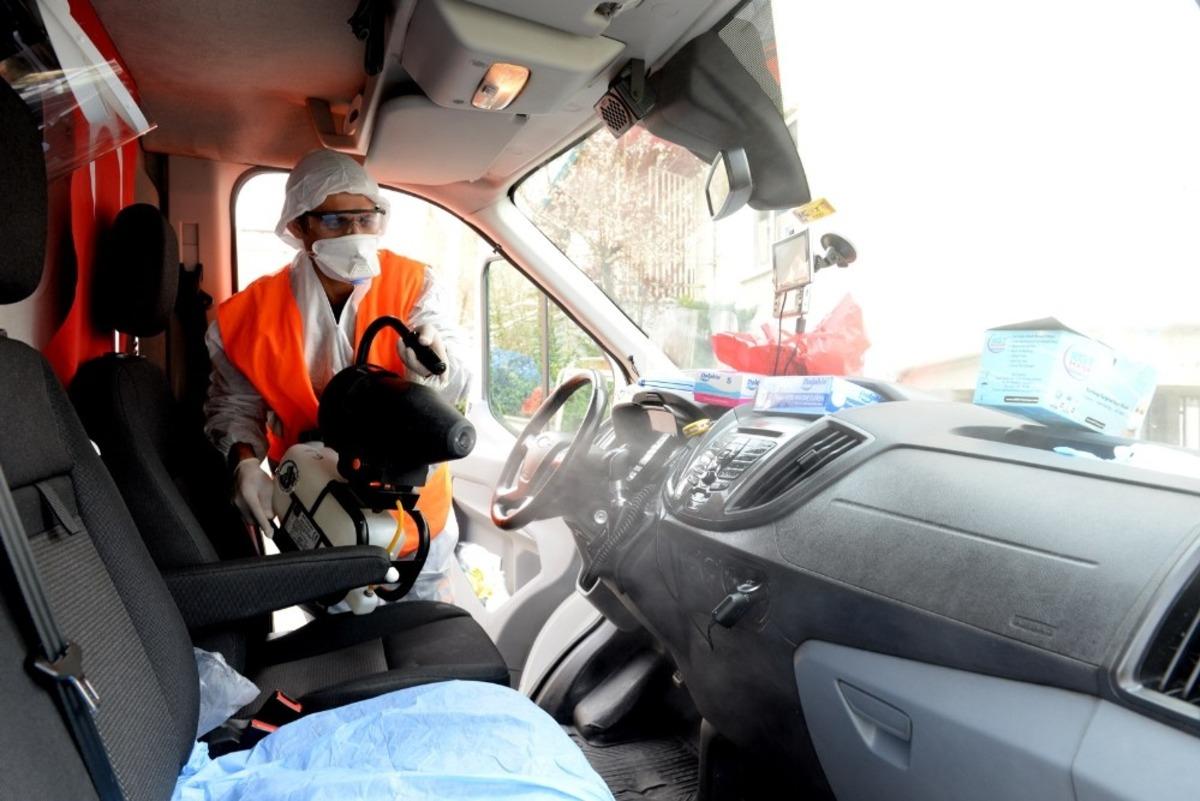 Ambulanslara korona &ouml;nlemi