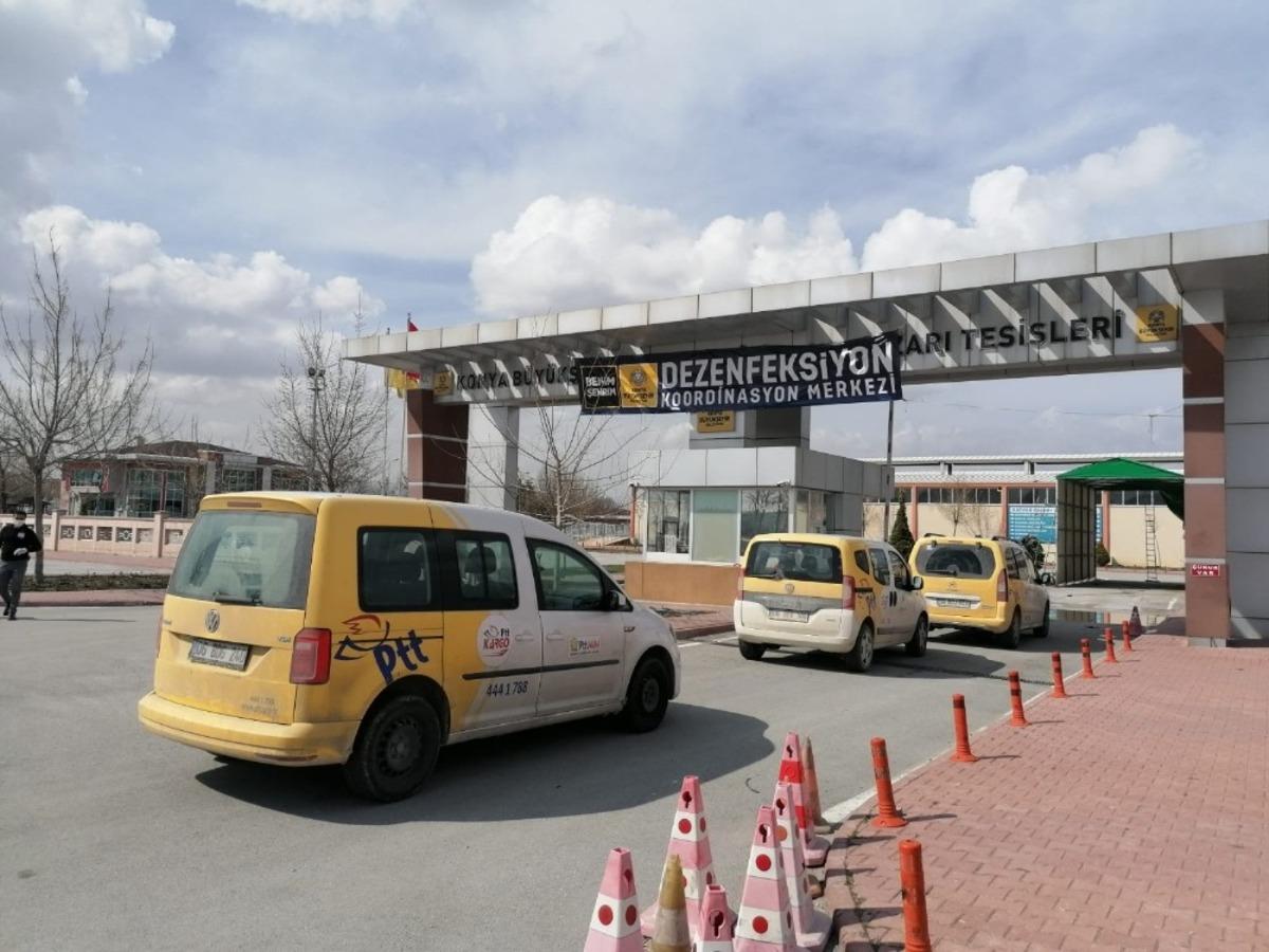 Konya B&uuml;y&uuml;kşehir&rsquo;den dezenfeksiyon hizmeti
