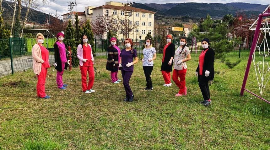 Devrekli engelsizlerden evde kal klibi