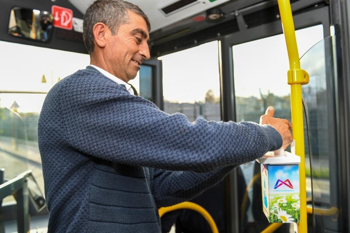 Belediye otob&uuml;slerinde t&uuml;m tedbirler alındı