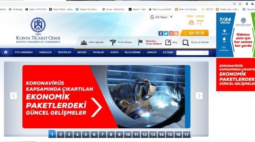 Ekonomik paketlerdeki güncel gelişmeler KTO’nun internet sitesinde