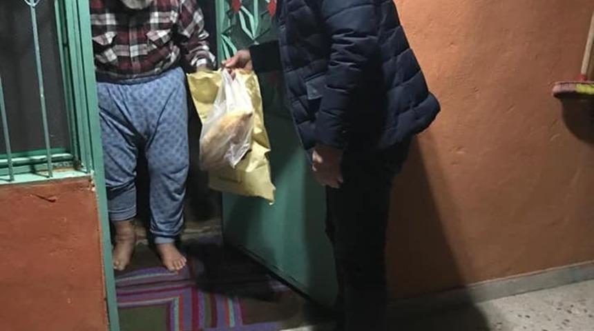 Muhtarlar 65 yaş üstü için Büyükşehirle sahada