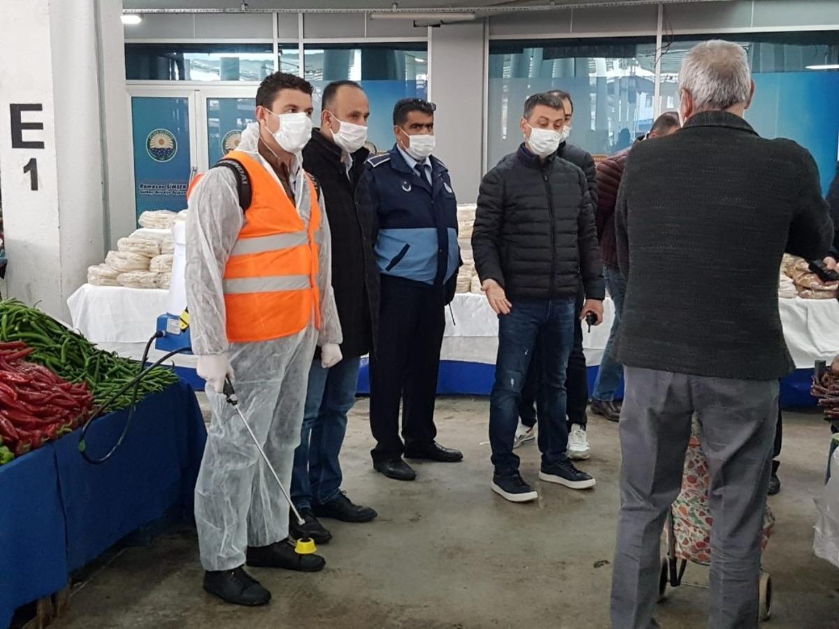 G&ouml;lbaşı&rsquo;nda korona vir&uuml;s denetimi