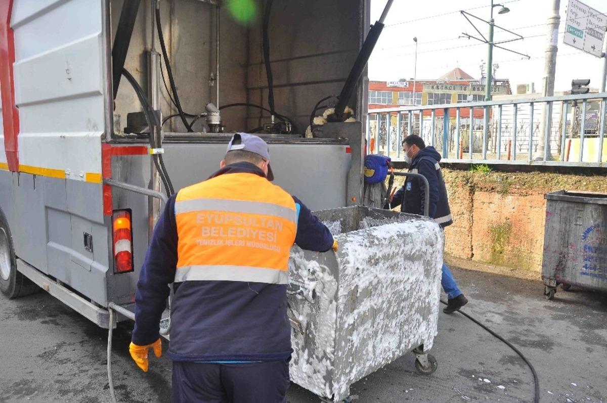 Top&ccedil;ular Seferağa Sanayi Sitesi temizlenip dezenfekte edildi