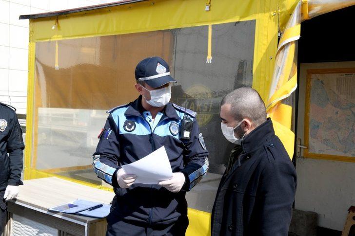 Esenyurt zabıtasından ticari taksilere tek-çift plaka denetimi G5
