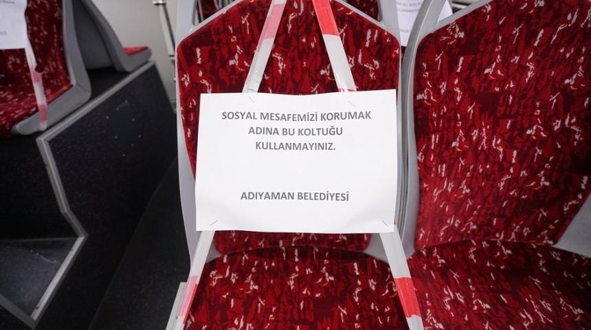 Şehir i&ccedil;i ulaşımda tedbirlerini arttırıldı