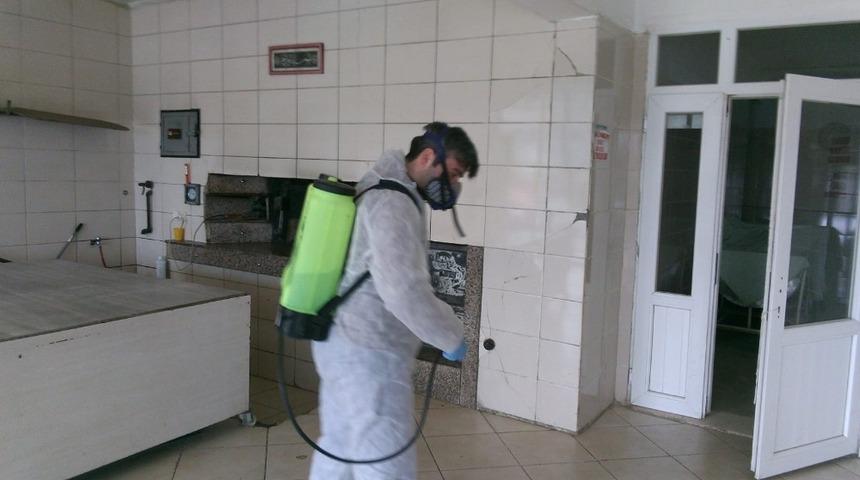 Ordu&rsquo;da ekmek fırınları dezenfekte edildi